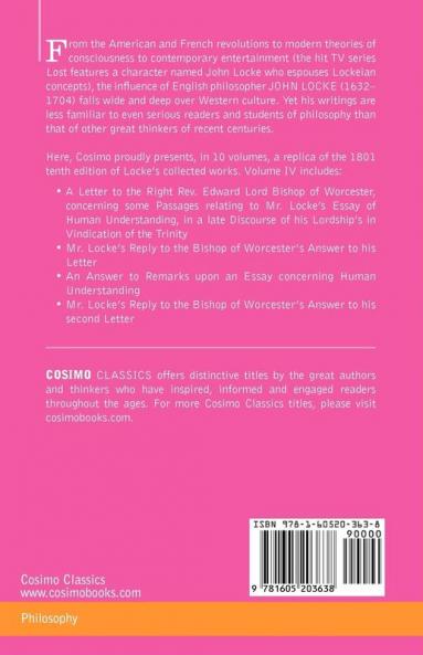 The Works of John Locke in Ten Volumes - Vol. IV