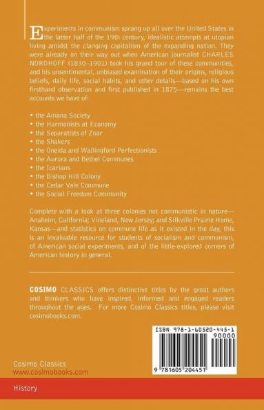 The Communistic Societies of the United States