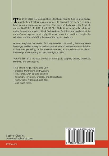 Encyclopedia of Religions - In Three Volumes Vol. III: N-Z
