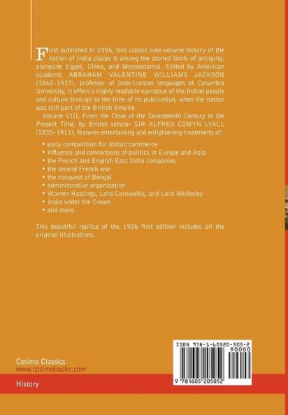 History of India in Nine Volumes