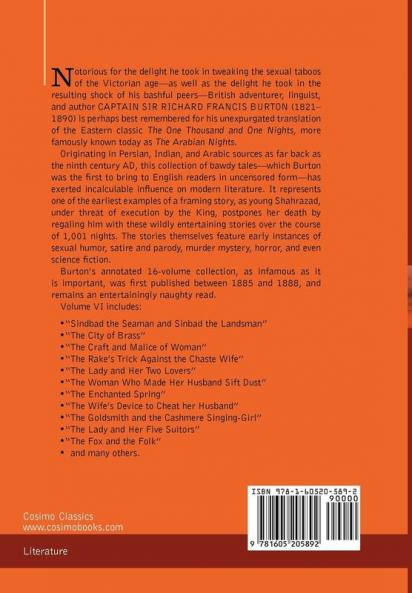 Arabian Nights in 16 Volumes: Vol. VI