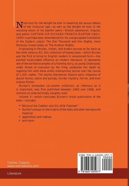 Arabian Nights (10): Vol. X