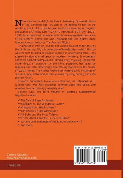 Arabian Nights (13): Vol. XIII