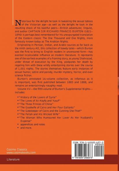 Arabian Nights in 16 Volumes: Vol. XV: 15