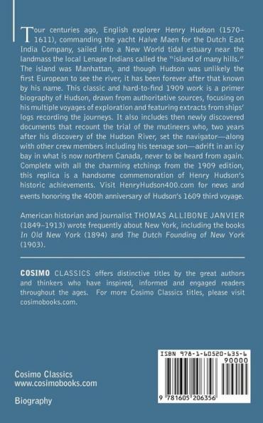 Henry Hudson: A Brief Statement of His Aims & His Achievements