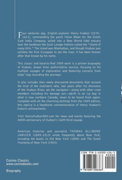 Henry Hudson: A Brief Statement of His Aims & His Achievements
