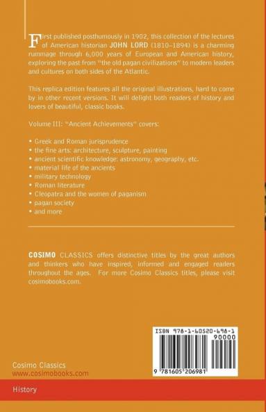 Beacon Lights of History Vol. III: Ancient Achievements (in 15 Volumes): 3