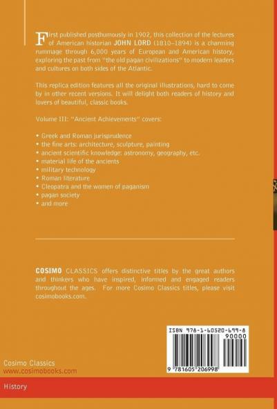 Beacon Lights of History Vol. III: Ancient Achievements (in 15 Volumes)