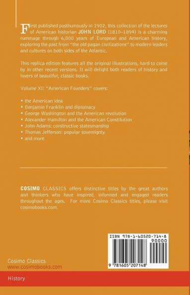 Beacon Lights of History Vol. XI: American Founders (in 15 Volumes): 11