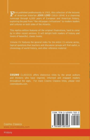 Beacon Lights of History Vol. XV: General Index: Topical Questions; The World's History (in 15 Volumes)
