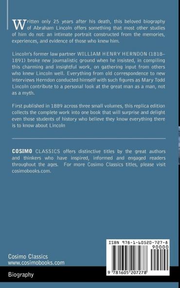 Herndon's Lincoln: A True Story of a Great Life