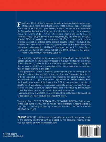 A New Era of Responsibility: Renewing America's Promise: President Obama's First Budget