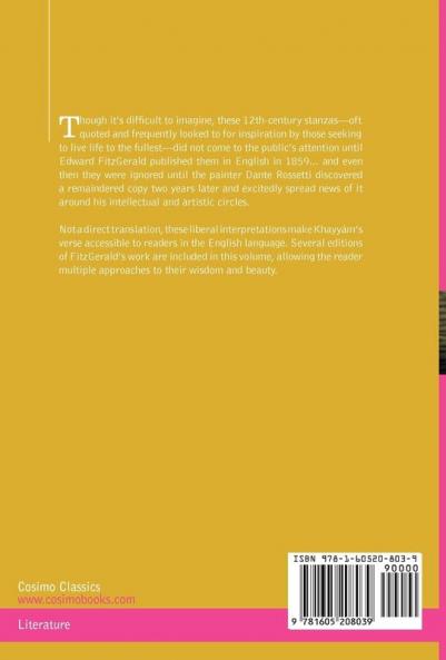 The Rubaiyat of Omar Khayyam: First Second and Fifth Editions