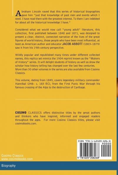 History of Hannibal the Carthaginian (Makers of History)