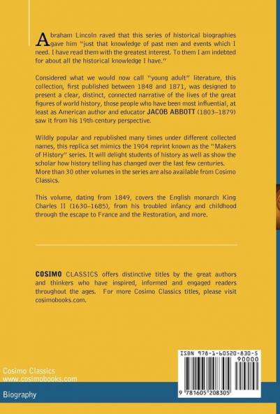 History of King Charles the Second of England: Makers of History
