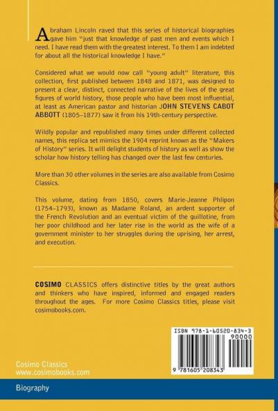 History of Madame Roland (Makers of History)