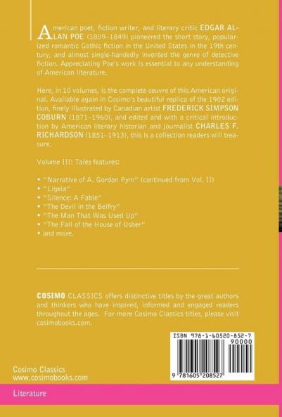 The Complete Works of Edgar Allan Poe Vol. III (in Ten Volumes)