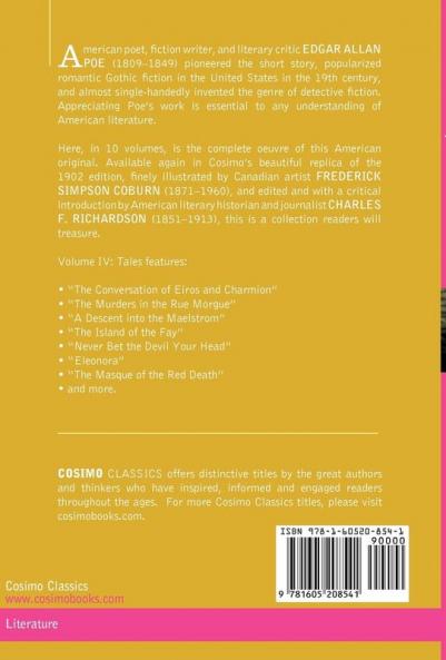 The Complete Works of Edgar Allan Poe Vol. IV (in Ten Volumes): Tales