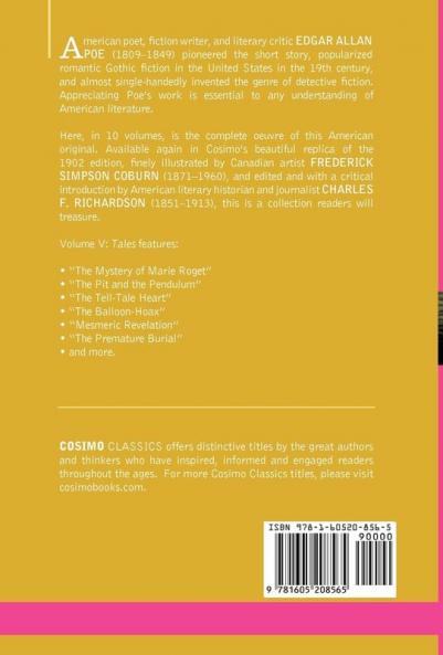 The Complete Works of Edgar Allan Poe Vol. V (in Ten Volumes): Tales: 5