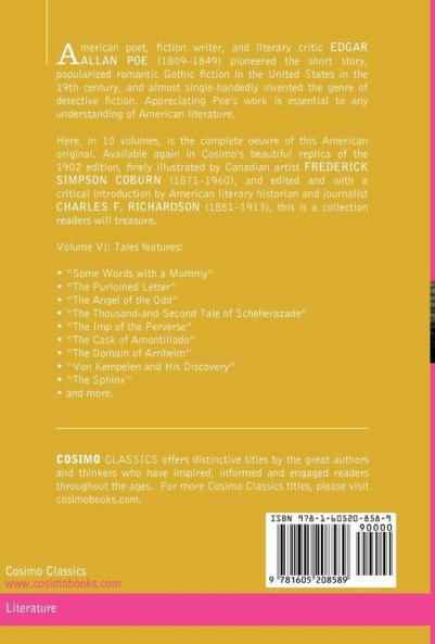 The Complete Works of Edgar Allan Poe Vol. VI (in Ten Volumes): Tales: 6