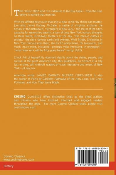 New York by Sunlight and Gaslight: A Work Descriptive of the Great American Metropolis
