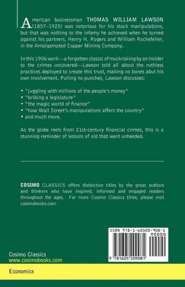 Frenzied Finance: The Crime of Amalgamated