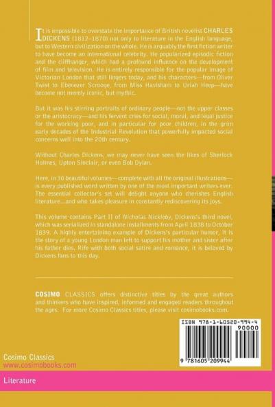 The Complete Works of Charles Dickens (in 30 Volumes Illustrated): Nicholas Nickleby Vol. II