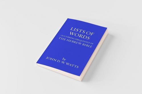 Lists of Words Occurring Frequently in the Hebrew Bible