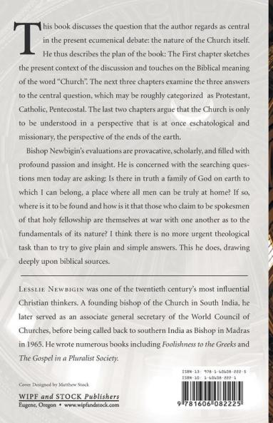 The Household of God: Lectures on the Nature of Church