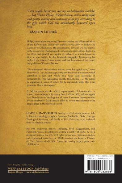 Melanchthon: The Quiet Reformer