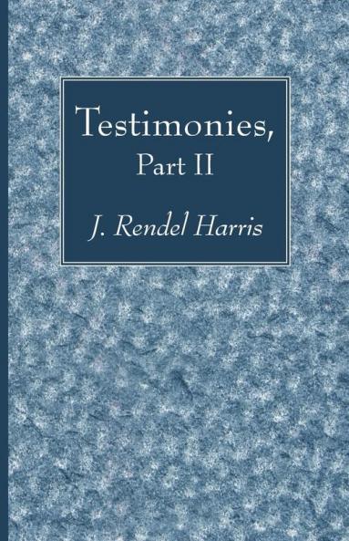 Testimonies Part II