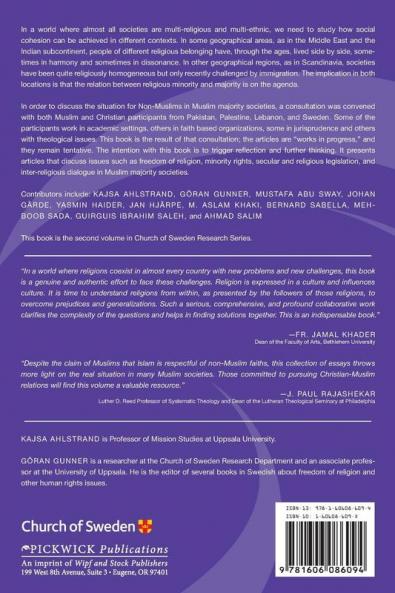 Non-Muslims in Muslim Majority Societies - With Focus on the Middle East and Pakistan: 2 (Church of Sweden Research)