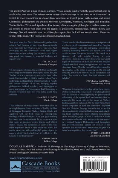 Paul Philosophy and the Theopolitical Vision