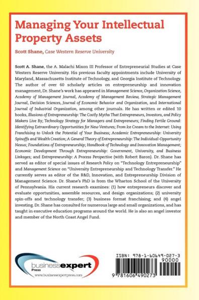 Managing Your Intellectual Property Assets