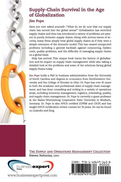 Supply-Chain Survival in the Age of Globalization