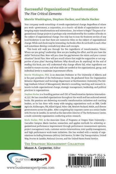 Successful Organizational Transformation