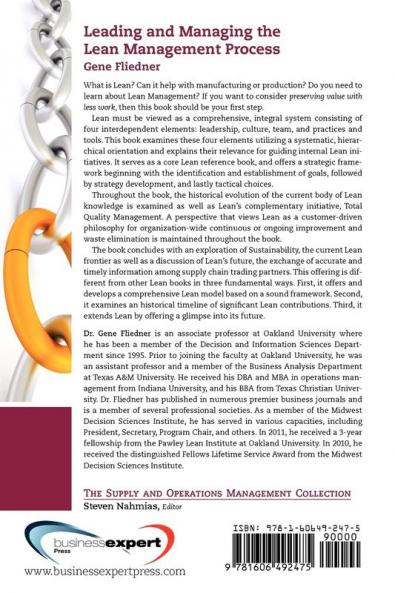 Leading and Managing the Lean Management Process