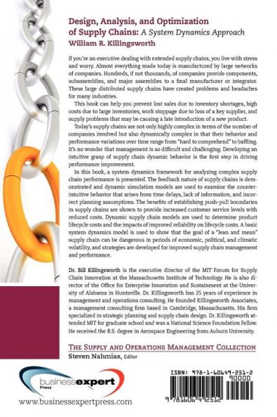 Design Analysis and Optimization of Supply Chains