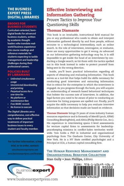 Effective Interviewing and Information Gathering