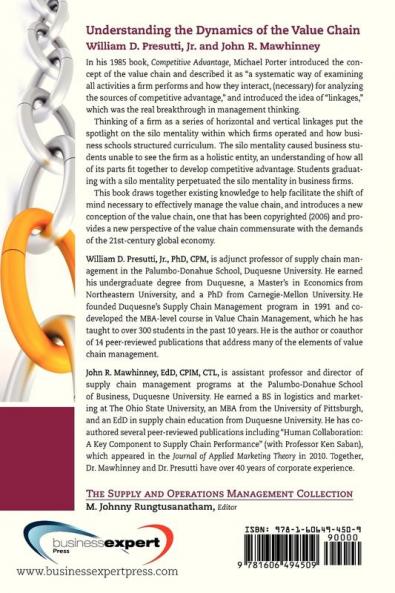 Understanding the Dynamics of the Value Chain