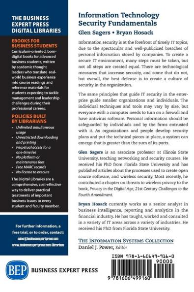 Information Technology Security Fundamentals