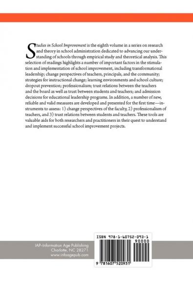 Studies in School Improvement (PB)