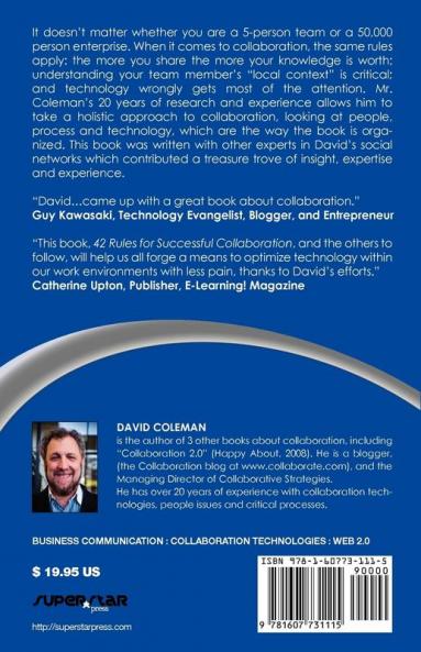 42 Rules for Successful Collaboration (2nd Edition)
