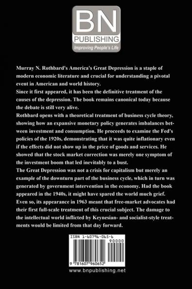 America's Great Depression