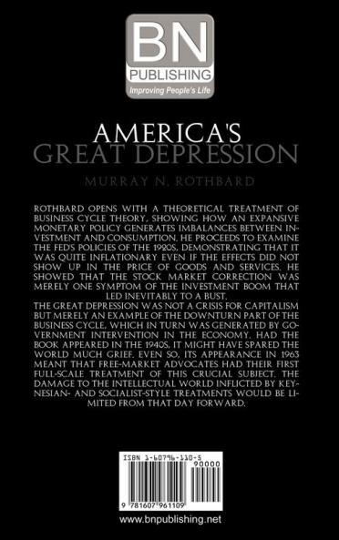 America's Great Depression
