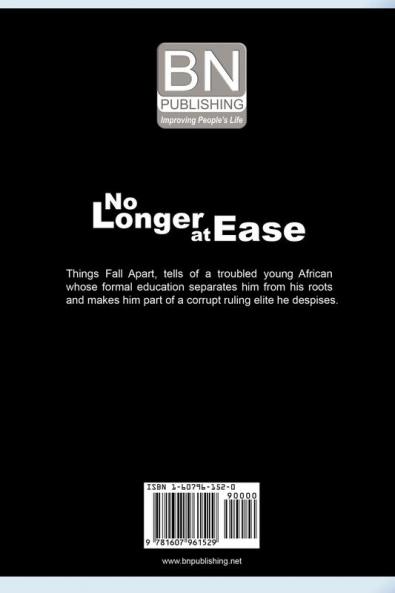 No Longer at Ease by Chinua Achebe (the author of Things Fall Apart)