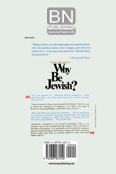 Why Be Jewish ?  Intermarriage Assimilation and Alienation