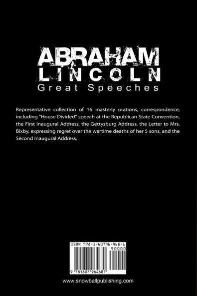 Abraham Lincoln: Great Speeches by Abraham Lincoln