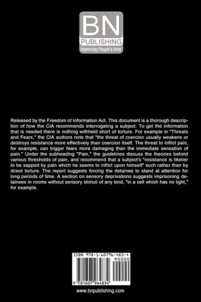 The CIA Document of Human Manipulation