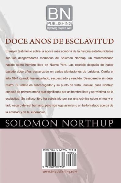 Doce Anos de Esclavitud / Twelve Years a Slave (Spanish Edition)